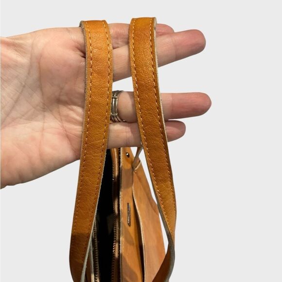 S’achet Leather Tote Shoulder Bag Purse - Picture 9 of 9